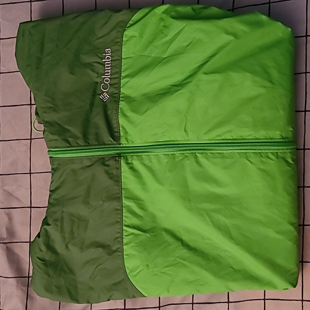 Men Columbia Light Green Jacket